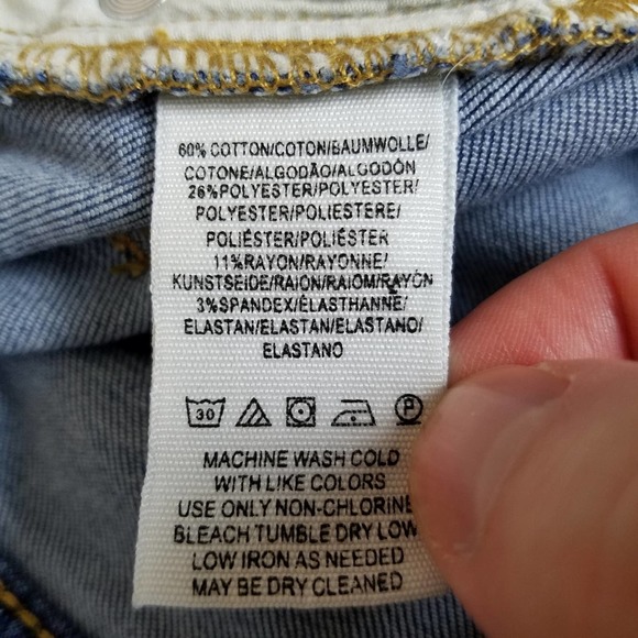 Free People Raw Fringe Hem Skinny Jeans Size 27 - Picture 9 of 10